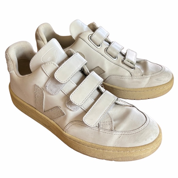 Veja | V-Lock Leather Sneakers – White (Women’s US 37) - Picture 3 of 12